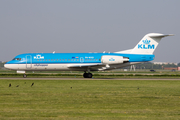 KLM Cityhopper Fokker 70 (PH-WXD) at  Amsterdam - Schiphol, Netherlands