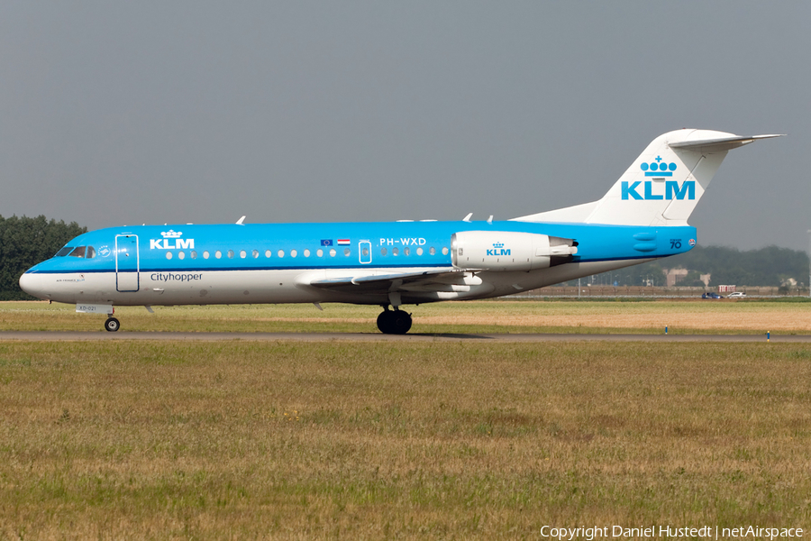 KLM Cityhopper Fokker 70 (PH-WXD) | Photo 617420