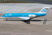 KLM Cityhopper Fokker 70 (PH-WXD) at  Dusseldorf - International, Germany