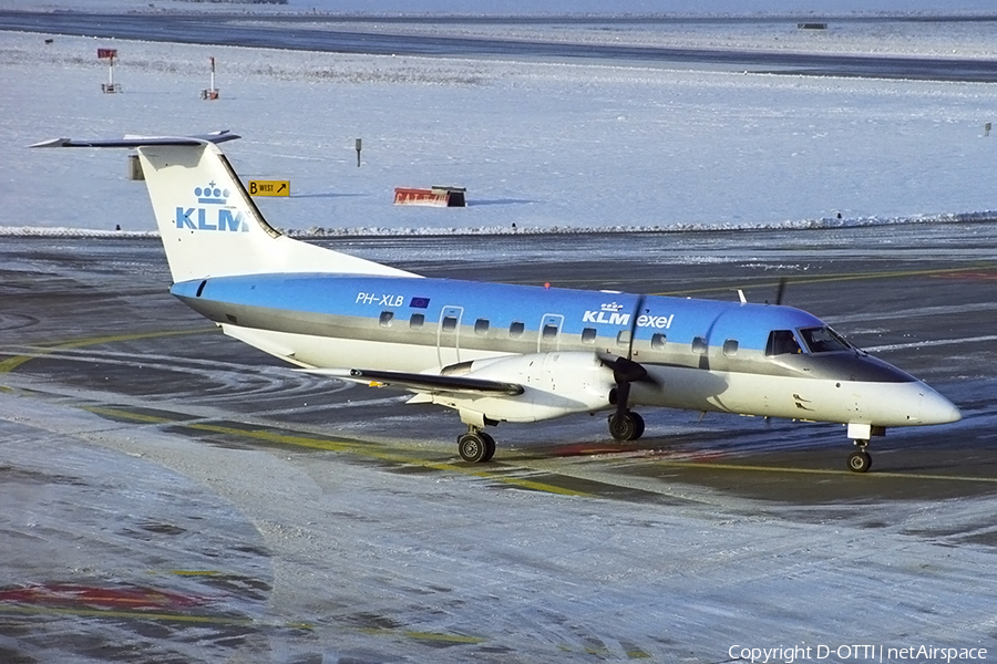 KLM exel Embraer EMB-120RT Brasilia (PH-XLB) | Photo 384114