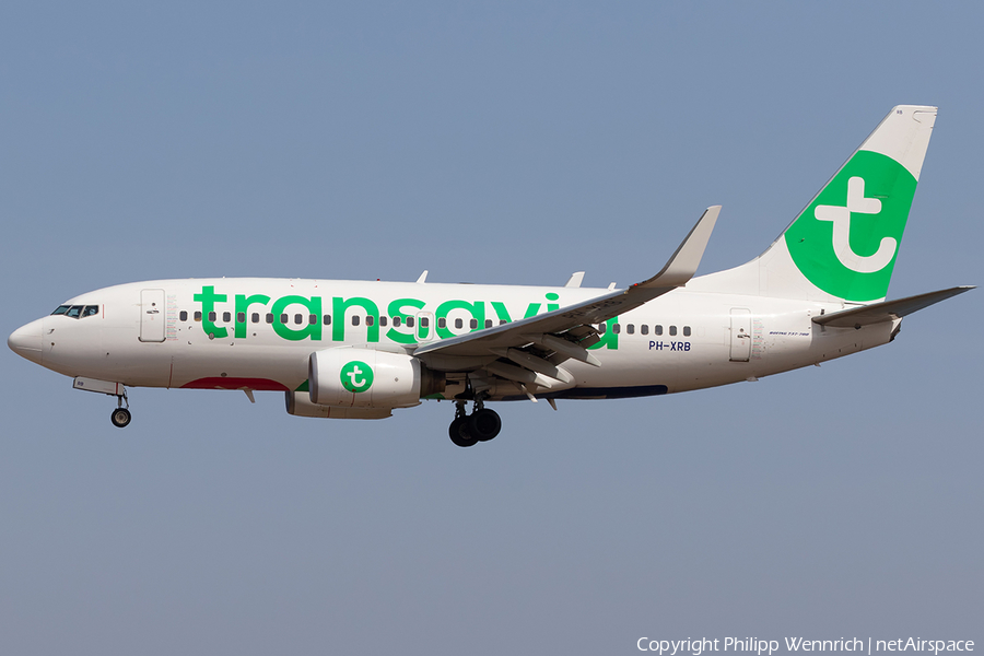 Transavia Boeing 737-7K2 (PH-XRB) | Photo 329490
