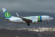 Transavia Boeing 737-7K2 (PH-XRB) at  Gran Canaria, Spain