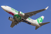 Transavia Boeing 737-7K2 (PH-XRV) at  Gran Canaria, Spain