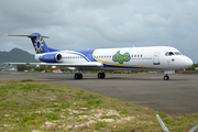 Dutch Antilles Express Fokker 100 (PJ-DAA) at  Philipsburg - Princess Juliana International, Netherland Antilles