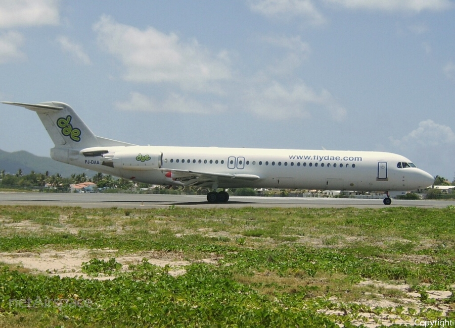 Dutch Antilles Express Fokker 100 (PJ-DAA) | Photo 76216