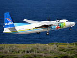 Insel Air Fokker 50 (PJ-KVG) at  Willemstad - Hato, Netherland Antilles