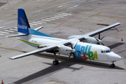Insel Air Fokker 50 (PJ-KVG) at  Willemstad - Hato, Netherland Antilles