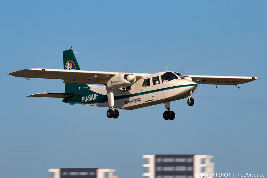 SXM Airways Britten-Norman BN-2B-20 Islander (PJ-SAB) | Photo 360877