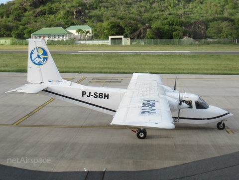 SXM Airways Britten-Norman BN-2B-20 Islander (PJ-SBH) at  St. Bathelemy - Gustavia, Guadeloupe