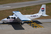 Windward Express Airways Britten-Norman BN-2A-20 Islander (PJ-WEB) at  St. Bathelemy - Gustavia, Guadeloupe