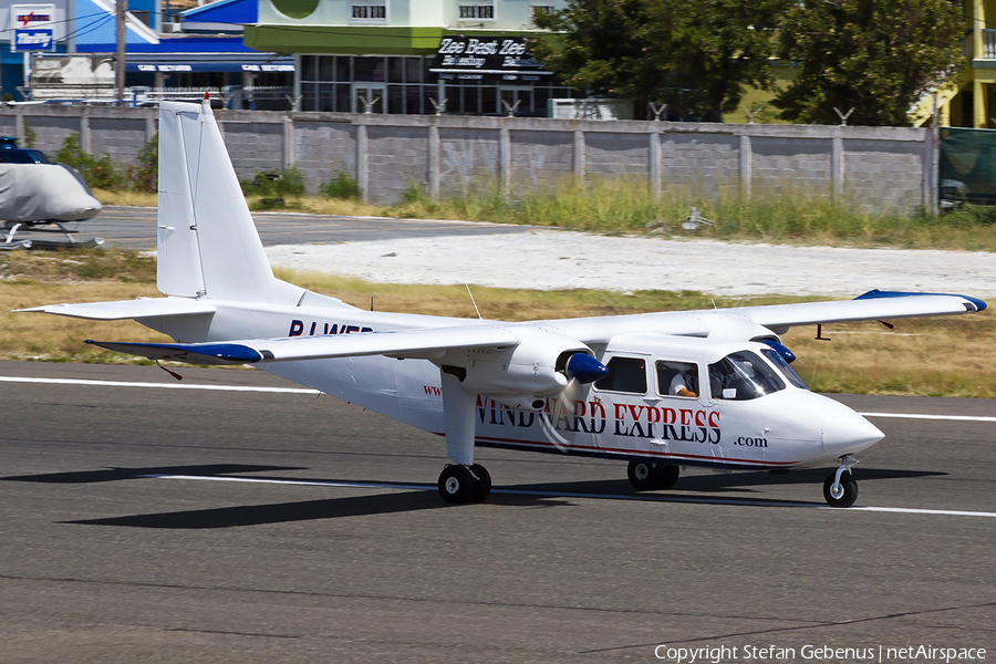 Windward Express Airways Britten-Norman BN-2A-20 Islander (PJ-WEB) | Photo 715