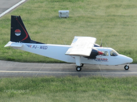 Windward Express Airways Britten-Norman BN-2B-20 Islander (PJ-WED) at  St. Bathelemy - Gustavia, Guadeloupe