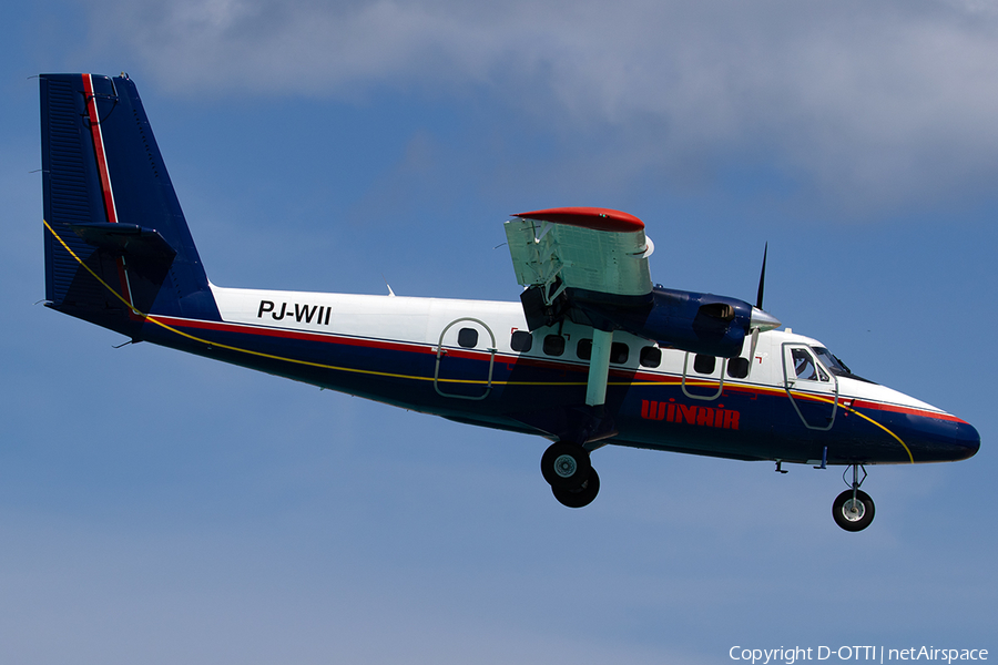 WinAir de Havilland Canada DHC-6-300 Twin Otter (PJ-WII) | Photo 360031