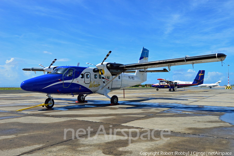 WinAir de Havilland Canada DHC-6-300 Twin Otter (PJ-WIJ) | Photo 12802