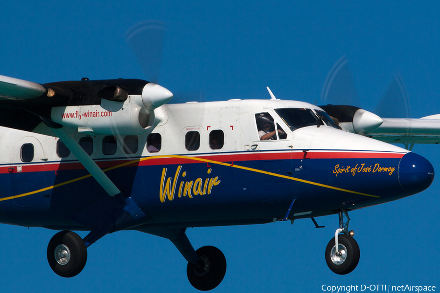 WinAir de Havilland Canada DHC-6-300 Twin Otter (PJ-WIM) | Photo 216902