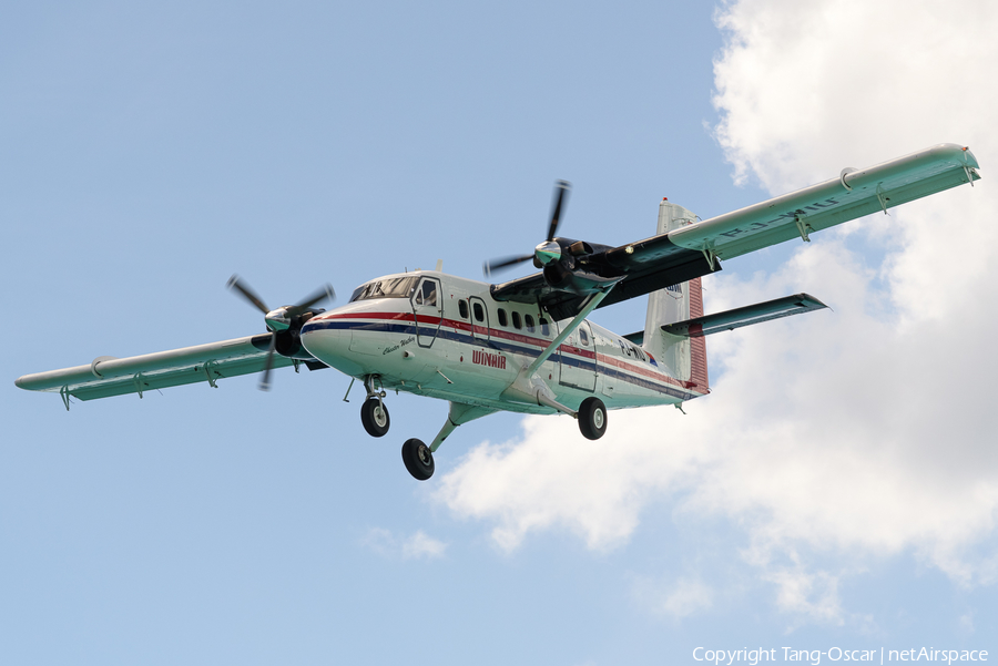 WinAir de Havilland Canada DHC-6-300 Twin Otter (PJ-WIU) | Photo 477298