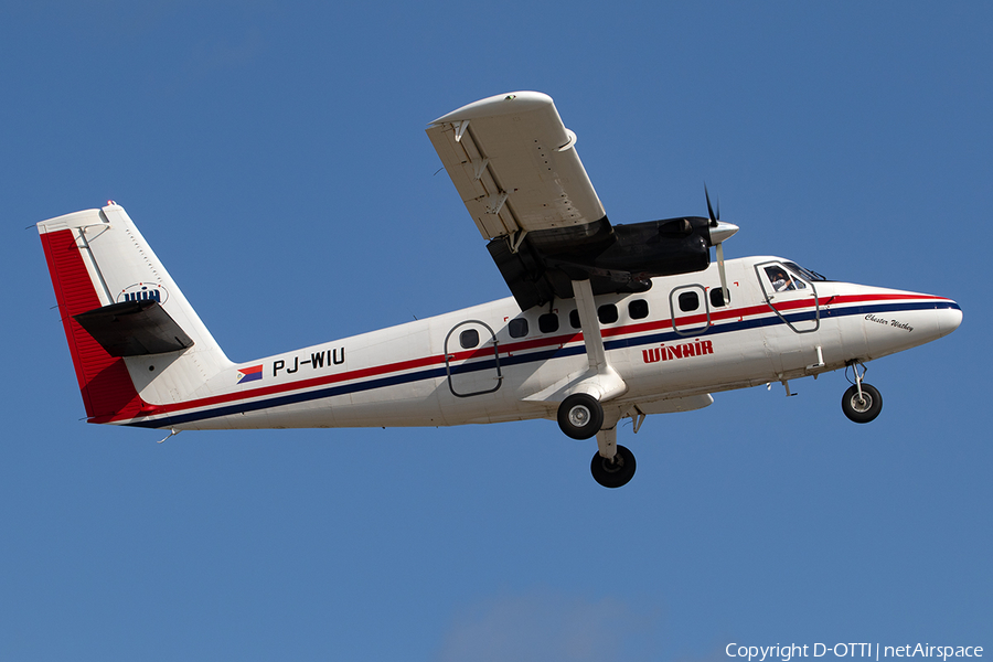 WinAir de Havilland Canada DHC-6-300 Twin Otter (PJ-WIU) | Photo 359632