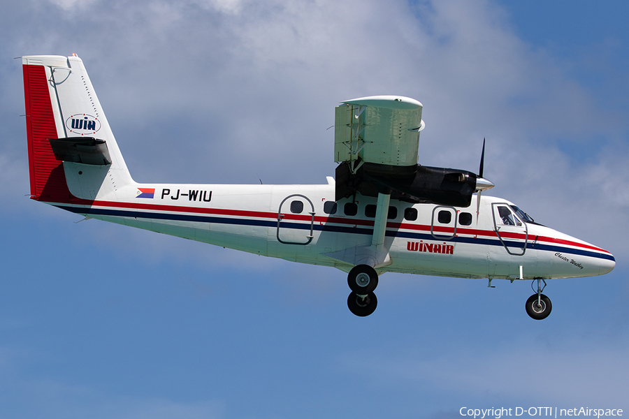 WinAir de Havilland Canada DHC-6-300 Twin Otter (PJ-WIU) | Photo 360032