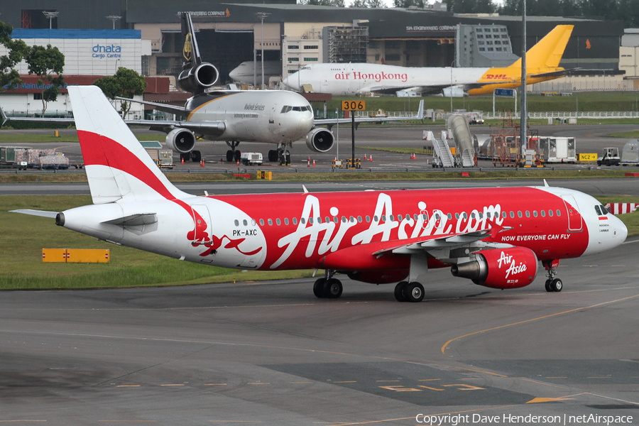 Indonesia AirAsia Airbus A320-216 (PK-AXC) | Photo 64068