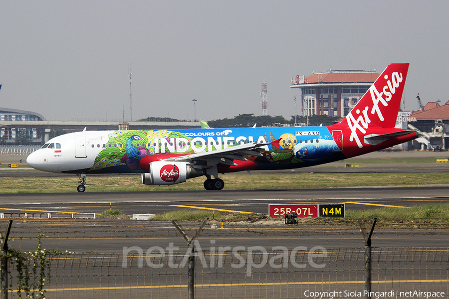 Indonesia AirAsia Airbus A320-216 (PK-AXD) | Photo 358198