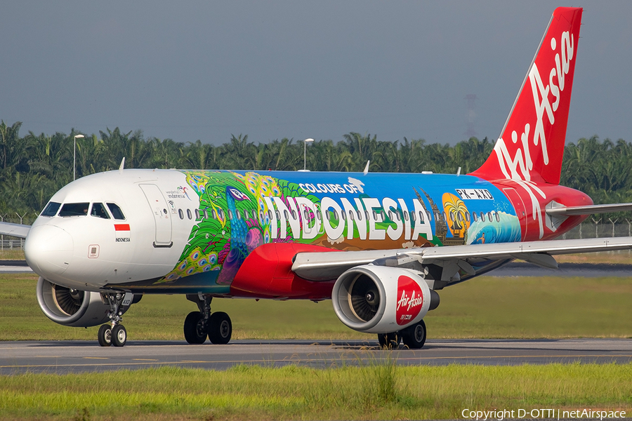 Indonesia AirAsia Airbus A320-216 (PK-AXD) | Photo 284301