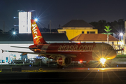 Indonesia AirAsia X Airbus A320-216 (PK-AXF) at  Denpasar/Bali - Ngurah Rai International, Indonesia