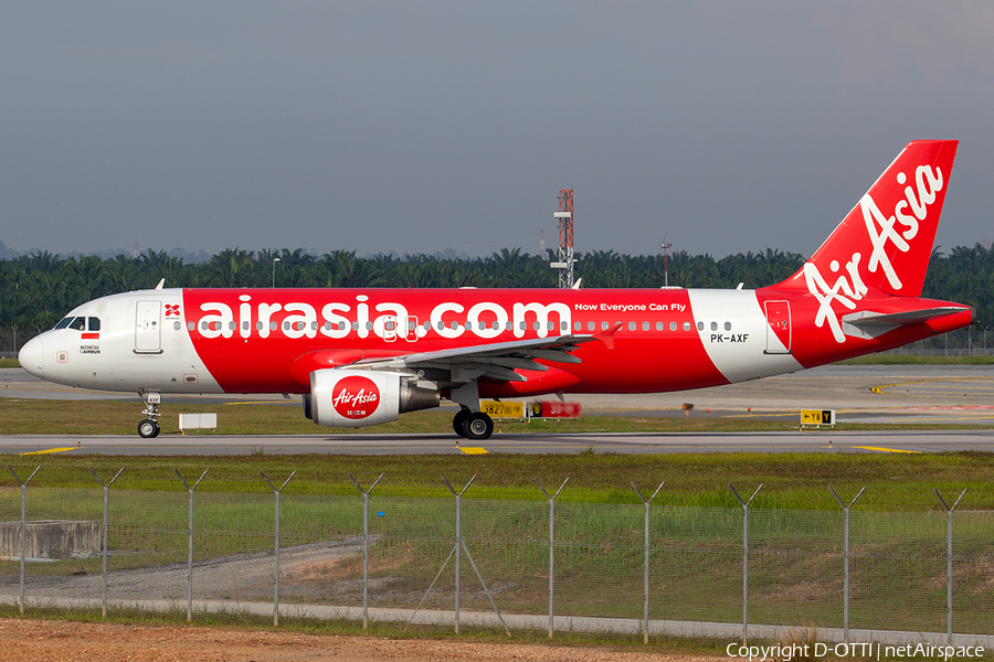 Indonesia AirAsia X Airbus A320-216 (PK-AXF) | Photo 282972