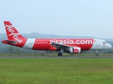 Indonesia AirAsia X Airbus A320-216 (PK-AXI) at  Banda Aceh - Sultan Iskandar Muda International, Indonesia