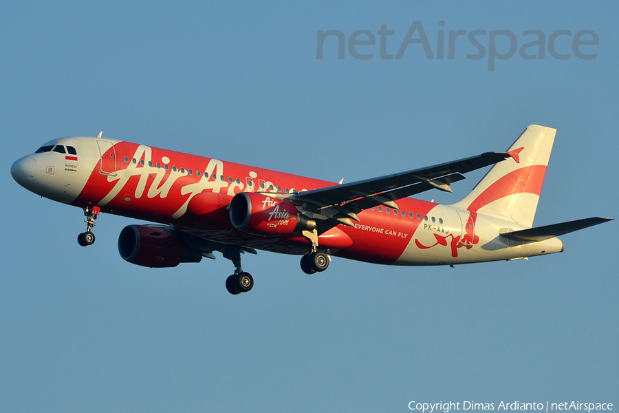 Indonesia AirAsia Airbus A320-216 (PK-AXJ) | Photo 85404