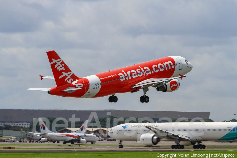 Indonesia AirAsia Airbus A320-216 (PK-AXR) | Photo 378067