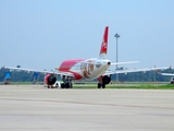 Indonesia AirAsia Airbus A320-214 (PK-AXS) at  Medan - Kualanamu International, Indonesia