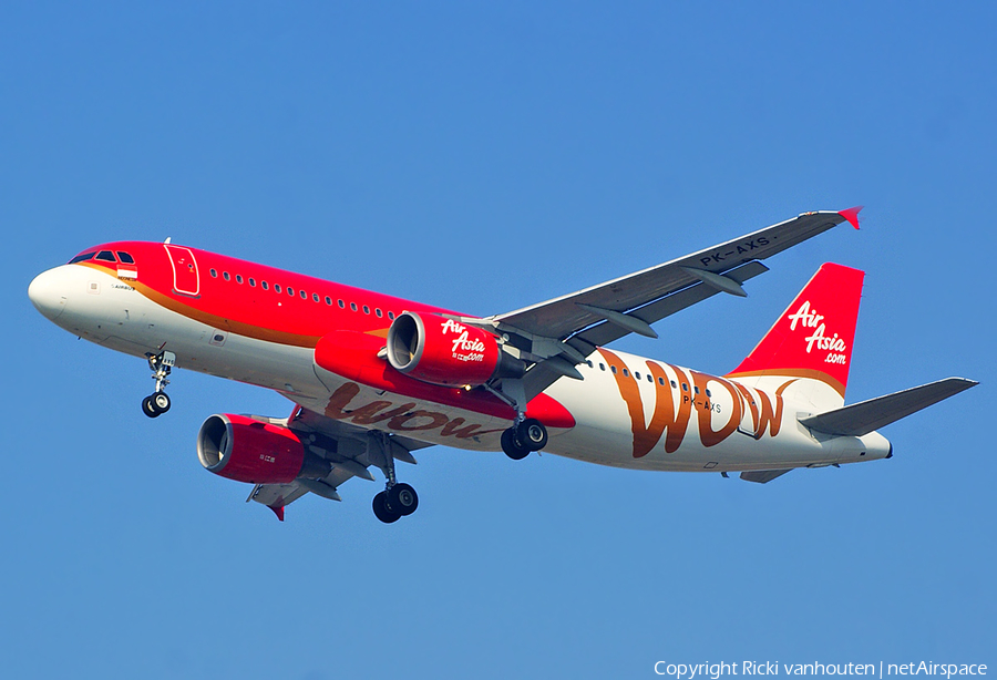 Indonesia AirAsia Airbus A320-214 (PK-AXS) | Photo 368850