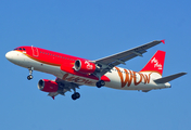 Indonesia AirAsia Airbus A320-214 (PK-AXS) at  Surabaya - Juanda International, Indonesia