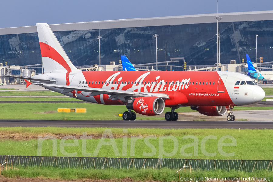 Indonesia AirAsia Airbus A320-216 (PK-AXU) | Photo 423803