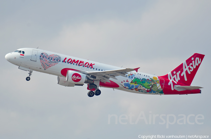 Indonesia AirAsia Airbus A320-216 (PK-AXU) | Photo 370088