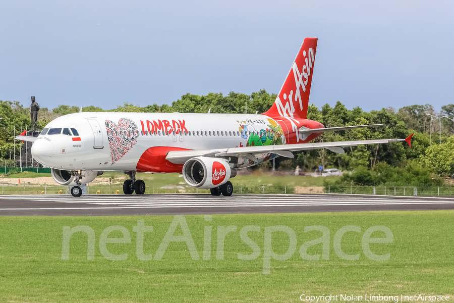 Indonesia AirAsia Airbus A320-216 (PK-AXU) | Photo 468279