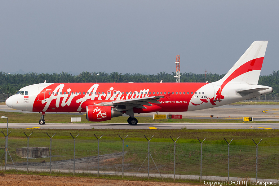 Indonesia AirAsia Airbus A320-216 (PK-AXU) | Photo 283898