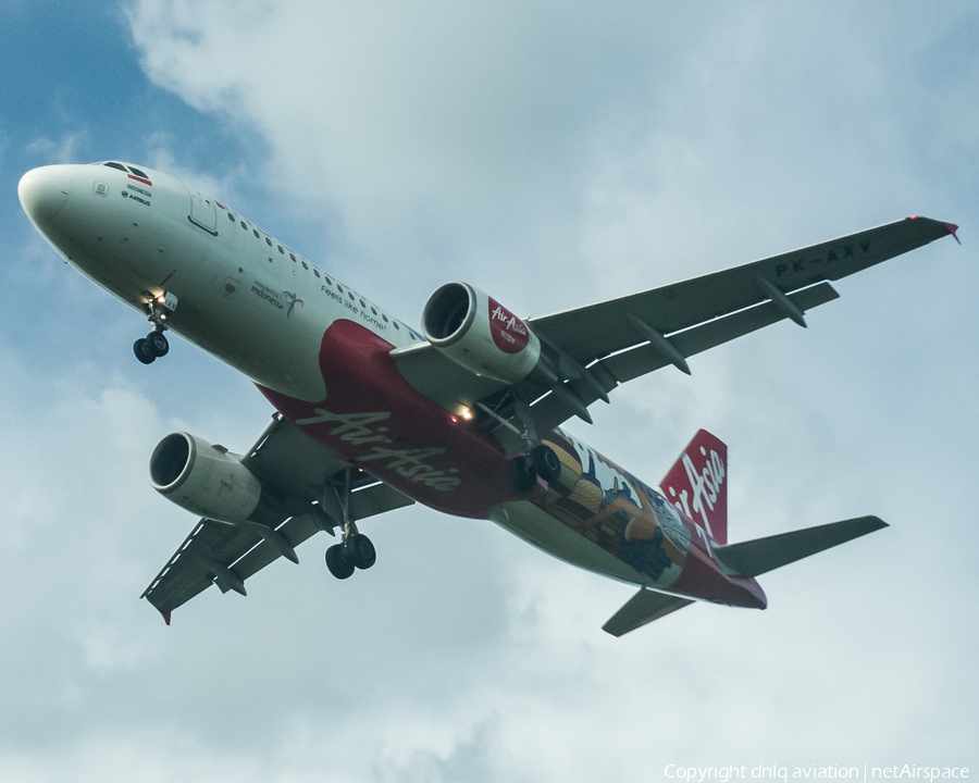 Indonesia AirAsia Airbus A320-216 (PK-AXV) | Photo 476628