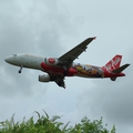 Indonesia AirAsia Airbus A320-216 (PK-AXV) at  Balikpapan Sepinggan - International, Indonesia