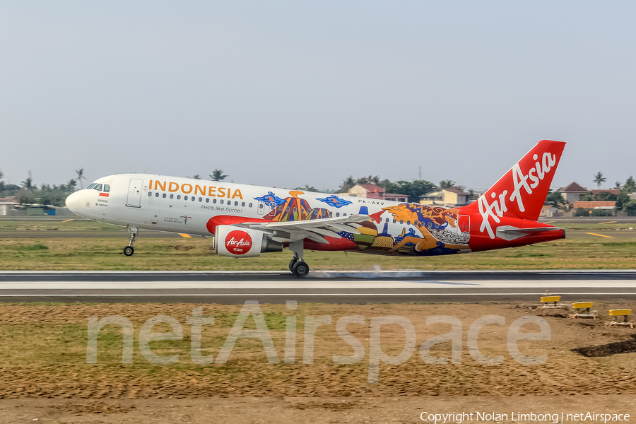 Indonesia AirAsia Airbus A320-216 (PK-AXV) | Photo 461108