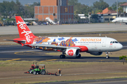 Indonesia AirAsia Airbus A320-216 (PK-AXV) at  Denpasar/Bali - Ngurah Rai International, Indonesia