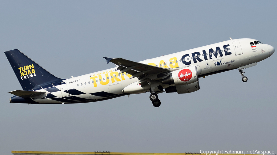 Indonesia AirAsia Airbus A320-216 (PK-AXY) | Photo 363474