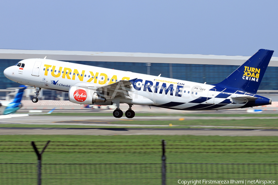 Indonesia AirAsia Airbus A320-216 (PK-AXY) | Photo 113512