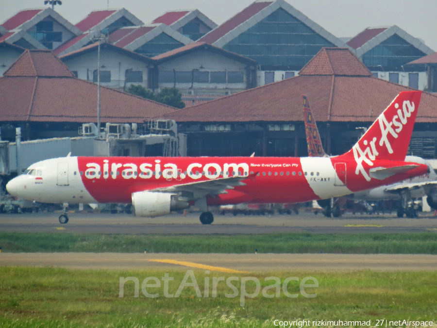 Indonesia AirAsia Airbus A320-216 (PK-AXY) | Photo 622290