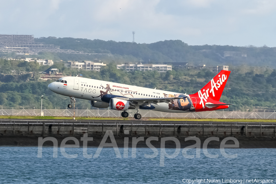 Indonesia AirAsia Airbus A320-214 (PK-AZA) | Photo 401962