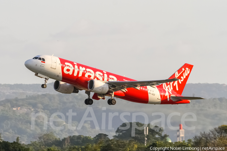 Indonesia AirAsia Airbus A320-216 (PK-AZD) | Photo 401966