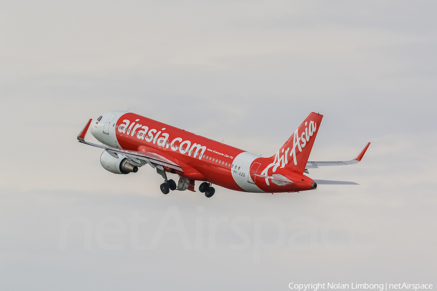 Indonesia AirAsia Airbus A320-216 (PK-AZD) | Photo 468285