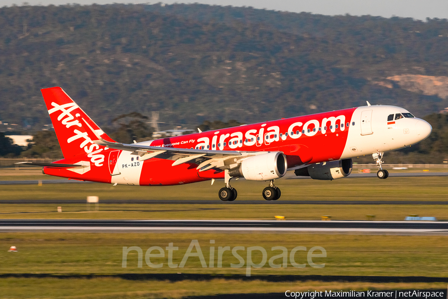 Indonesia AirAsia Airbus A320-216 (PK-AZD) | Photo 391534