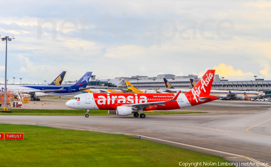 Indonesia AirAsia Airbus A320-216 (PK-AZD) | Photo 366578