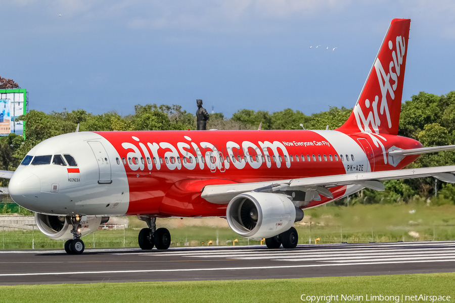 Indonesia AirAsia Airbus A320-216 (PK-AZE) | Photo 538226